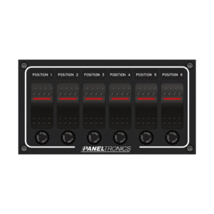 Paneltronics Waterproof DC 6-Position