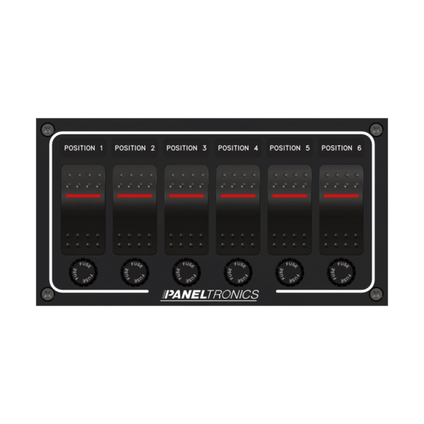 Paneltronics Waterproof DC 6-Position